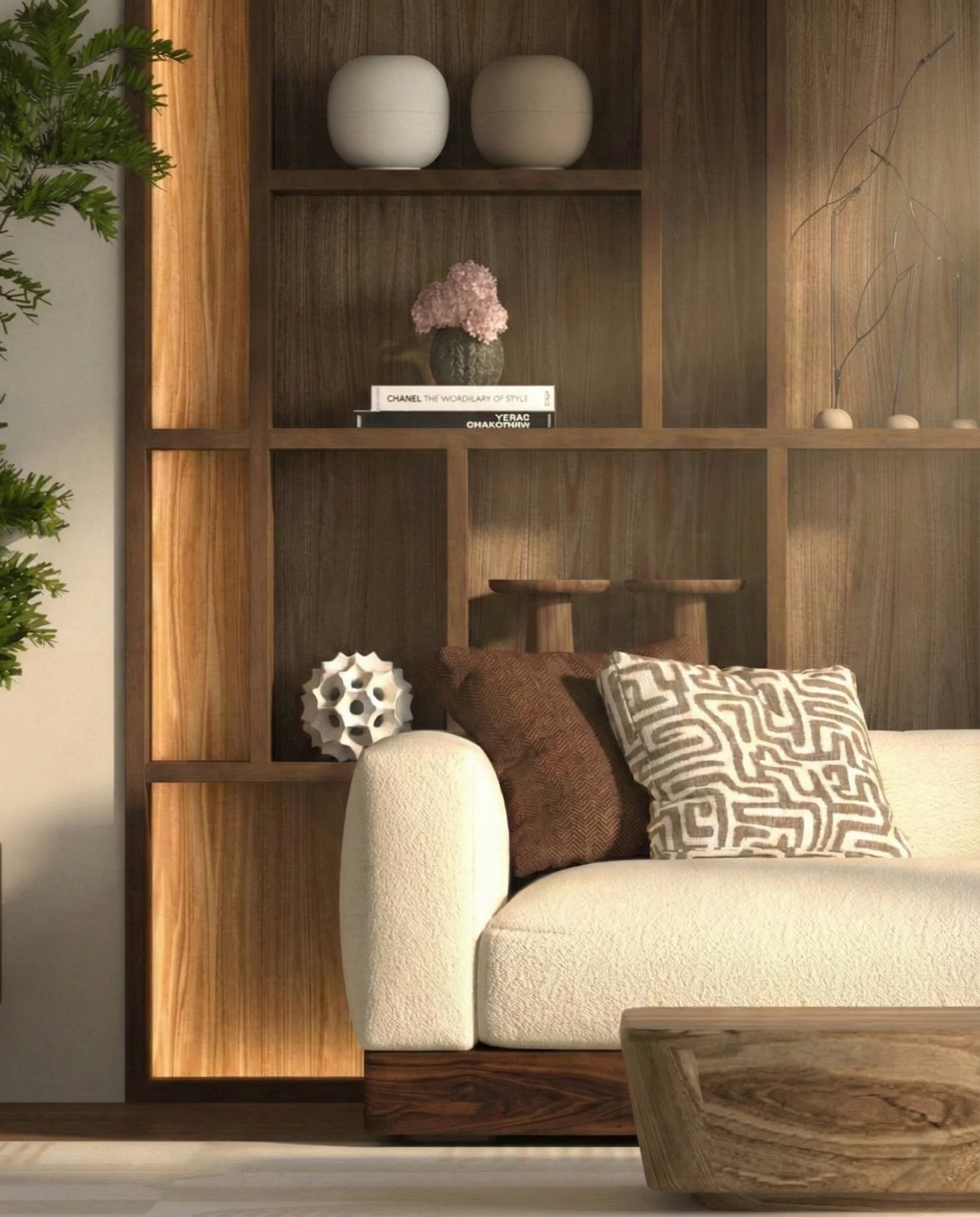 Japandi Style living room